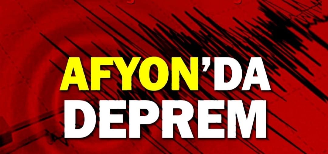 Afyonkarahisar'da 4,5 Büyüklüğünde Deprem